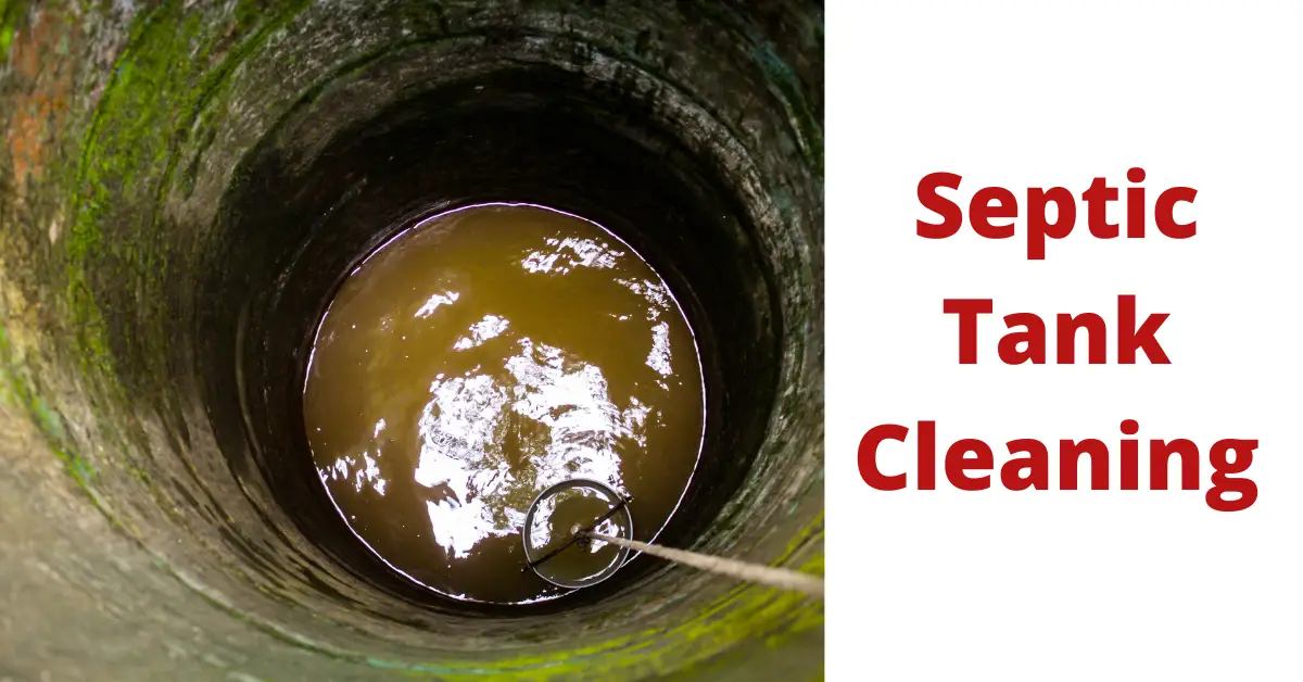 last step in septic tank cleaning